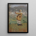 Frau von Šimanovany in Trachten - Joža Uprka — gerahmtes Bild an der Wand
