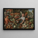Markt für Gemüse - Joachim Beuckelaer — gerahmtes Bild an der Wand