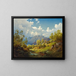 Joachim Frich - Landscape Motif from the Numme Valley in Norway.webp