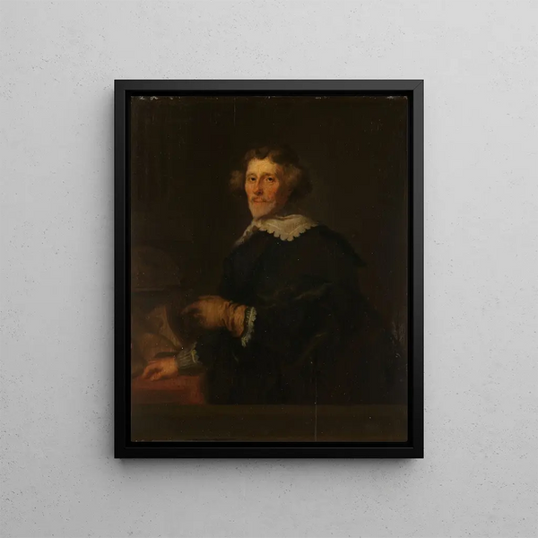 Joachim Von Sandrart - Portrait of Pieter Corneliszoon Hooft Bailiff of Muiden Historian and Poet.webp