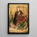 Sainte Marguerite - Joan Reixach — gerahmtes Bild an der Wand