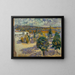 Gewitterhimmel - Joaquín Mir Trinxet — gerahmtes Bild an der Wand