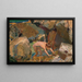 Kinder suchende Muscheln - Joaquín Sorolla — gerahmtes Bild an der Wand
