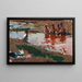 In dem Fluss - Joaquín Sorolla — gerahmtes Bild an der Wand