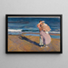 Pêcheuse avec son fils - Joaquín Sorolla — gerahmtes Bild an der Wand