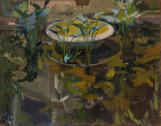 Joaqun Sorolla - Jardin De La Casa Sorolla Reflejo En Fuente De Las Confidencias.webp