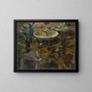 Joaqun Sorolla - Jardin De La Casa Sorolla Reflejo En Fuente De Las Confidencias.webp