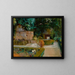 Garten der Adarves, Alhambra, Granada - Joaquín Sorolla — gerahmtes Bild an der Wand