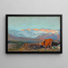 Las Zorreras Sierra de Guadarrama - Joaquín Sorolla — gerahmtes Bild an der Wand