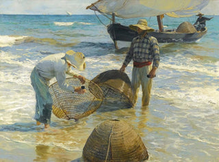 Pêcheurs valencians - Joaquín Sorolla — Ansicht des Kunstwerks