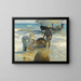 Pêcheurs valencians - Joaquín Sorolla — gerahmtes Bild an der Wand