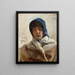 Portrait - Joaquín Sorolla — gerahmtes Bild an der Wand