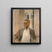 Portrait von Charles M. Kurtz, Gründungsdirektor der Albright Art Gallery 1905-1909 - Joaquín Sorolla — gerahmtes Bild an der Wand