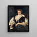 Portrait de Frances Tracy Morgan - Joaquín Sorolla — gerahmtes Bild an der Wand
