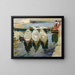 Hafen von Guetaria - Joaquín Sorolla — gerahmtes Bild an der Wand