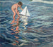 Das kleine Segelboot - Joaquín Sorolla — Ansicht des Kunstwerks
