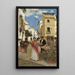 Place de la Alfalfa Séville - Joaquín Turina y Areal — gerahmtes Bild an der Wand
