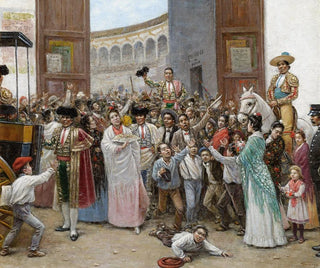 Triumphale Ausfahrt der Maestranza von Sevilla - Joaquín Turina y Areal — Ansicht des Kunstwerks