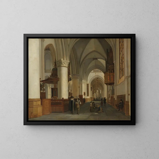 Job Adriaensz Berckheyde - Interior of the Church of St Bavo in Haarlem.webp