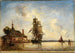 Kanal in den Niederlanden - Johan Barthold Jongkind — Ansicht des Kunstwerks