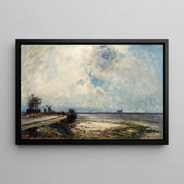 Johan Barthold Jongkind - Dutch Landscape.webp