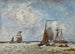 L'Estuaire, Belgien - Johan Barthold Jongkind — Ansicht des Kunstwerks