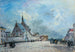 Die Platz der Kirche - Johan Barthold Jongkind — Ansicht des Kunstwerks