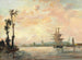 Die Seine bei Rouen - Johan Barthold Jongkind — Ansicht des Kunstwerks