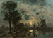 Moulins au clair de lune à Schiedam - Johan Barthold Jongkind — Ansicht des Kunstwerks