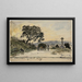 Ornacieux - Johan Barthold Jongkind — gerahmtes Bild an der Wand