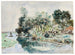 Promenade en barque sur la rivière - Johan Barthold Jongkind — Ansicht des Kunstwerks