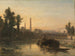 Vue de rivière en France, probablement près de Pontoise - Johan Barthold Jongkind — Ansicht des Kunstwerks