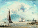 Bateaux à voile sur la Meuse - Johan Barthold Jongkind — Ansicht des Kunstwerks