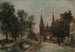 Szene in Delft - Johan Barthold Jongkind — Ansicht des Kunstwerks