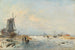 Winterlandschaft in Holland - Johan Barthold Jongkind — Ansicht des Kunstwerks