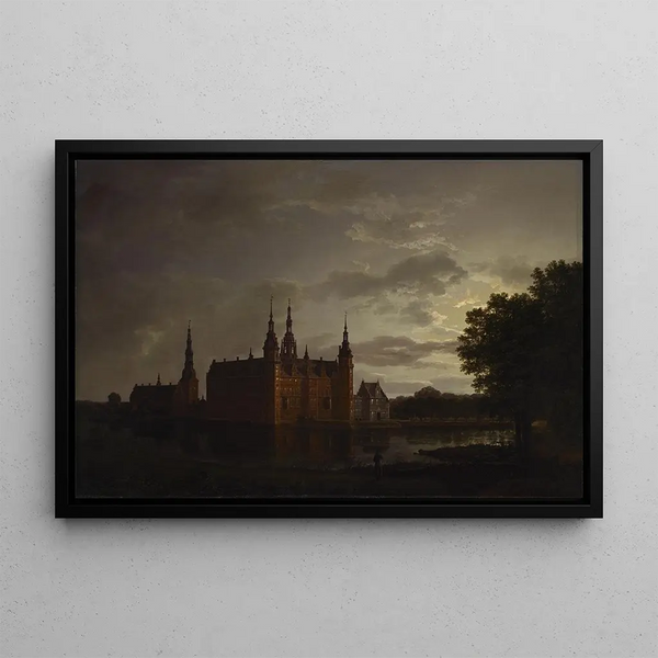 Johan Christian Dahl - Frederiksborg Castle.webp