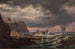 Schiffsunglück an der norwegischen Küste - Johan Christian Dahl — Ansicht des Kunstwerks