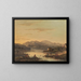 Ansicht des Badeortes Wenditt in Java - Johan Conrad Greive — gerahmtes Bild an der Wand