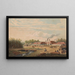 Zuckermühle Pangka bei Tegal in Zentraljava - Johan Conrad Greive — gerahmtes Bild an der Wand