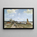 Das lange am Trekvliet bei der Geestbrug Voorburg - Johan Hendrik Weissenbruch — gerahmtes Bild an der Wand