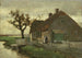 Haus eines Bauern am Kanalufer - Johan Hendrik Weissenbruch — Ansicht des Kunstwerks