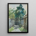 Sonniger Hof - Johan Hendrik Weissenbruch — gerahmtes Bild an der Wand