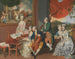 Das Familienbild Gore mit George, 3. Graf Cowper - Johan Joseph Zoffany — Ansicht des Kunstwerks