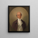 Warren Hastings - Johan Joseph Zoffany — gerahmtes Bild an der Wand