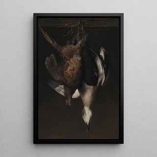 Johan Laurentz Jensen - Game A Pheasant And An Eider.webp