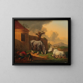 Johann Baptist Dallinger von Dalling - Horses.webp