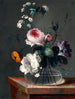 Stillleben mit Blumen - Johann Baptist Drechsler — Ansicht des Kunstwerks