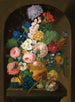 Natur stillleben mit einem Vogelnest - Johann Baptist Drechsler — Ansicht des Kunstwerks