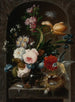Stillleben mit Rosen und Morgenröten - Johann Baptist Drechsler — Ansicht des Kunstwerks