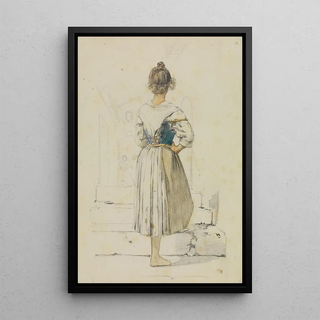 Johann Baptist Kirner - Italienerin Rckenansicht.webp